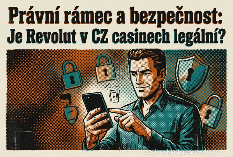 Právní rámec a bezpečnost: Je Revolut v CZ casinech legální?