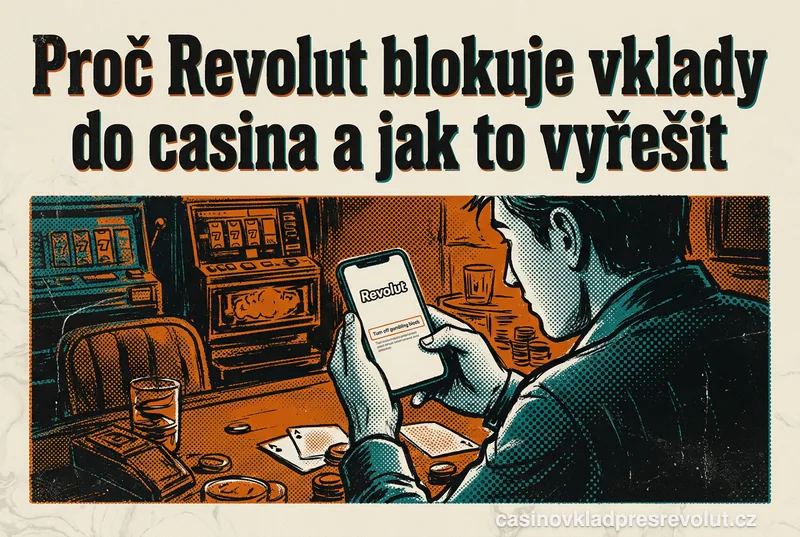 Proč Revolut blokuje vklady do casina a jak to vyřešit